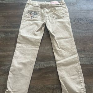 Desigual Tan full length youth jeans